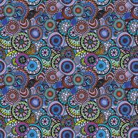 Craft HTV Peacock Tail Paisley Pattern