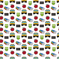 Craft HTV Little Bright Owl Back to School Pattern
