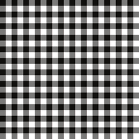 Craft HTV Plaid Black and White Pattern