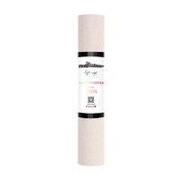 Teckwrap Glitter Heat Transfer Vinyl - Colourful White | Durable & Sparkling Designs for Tees, Hoodies, Hats, and More!