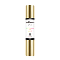 Teckwrap Metallic Chrome HTV- Dull Gold | Durable, Easy-to-Use, and Multi-Purpose!