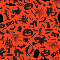 Craft HTV Spooky Halloween Pattern