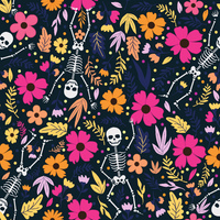 Craft HTV Day of the Death - Spooky Halloween Pattern