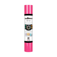 TeckWrap New Glossy Adhesive Vinyl - Hot Pink | Easy-to-Peel & Strong Adhesive