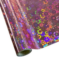 StarCraft Electra Foil - 12" x 25ft Flower Power