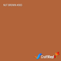 Oracal 651 Glossy Nut Brown Vinyl #083
