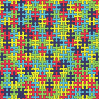 Craft HTV Puzzle/Autism Pattern
