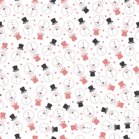 Craft HTV Frosty The Snowman Pattern 2