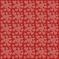 Red Hearts Adhesive Vinyl