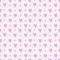 Valentines Hearts Purple HTV#2