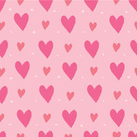 Craft HTV Valentines Hearts Pink