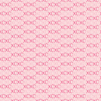 Valentines XOXO Pink Adhesive Vinyl