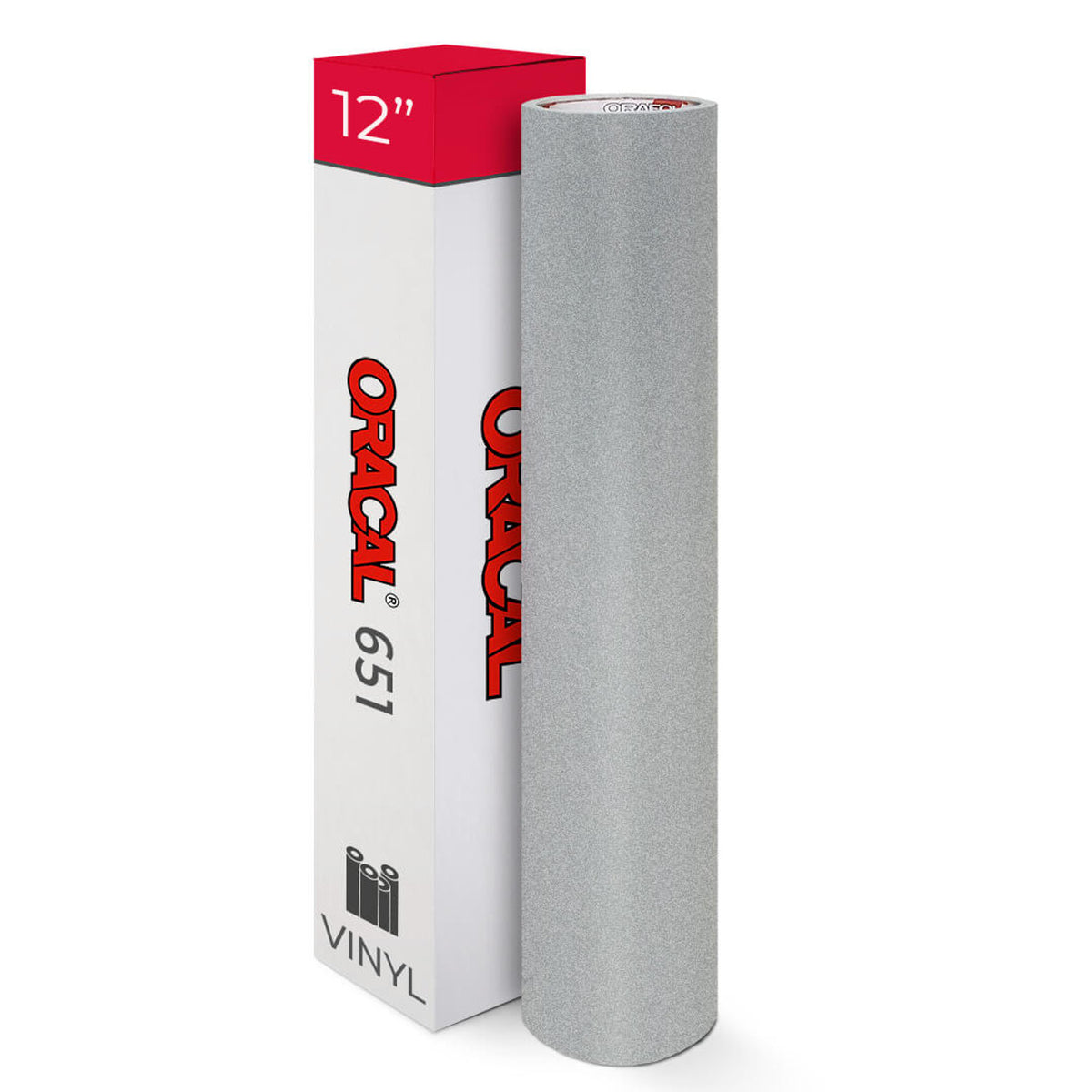 Oracal 651 Metallic Silver/Grey #090 12''x5ft