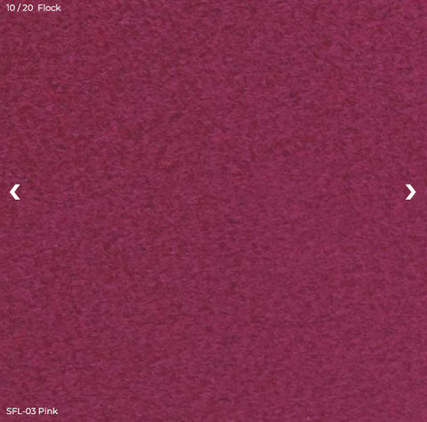 XVinyl Flock HTV Iron on  (Pink)