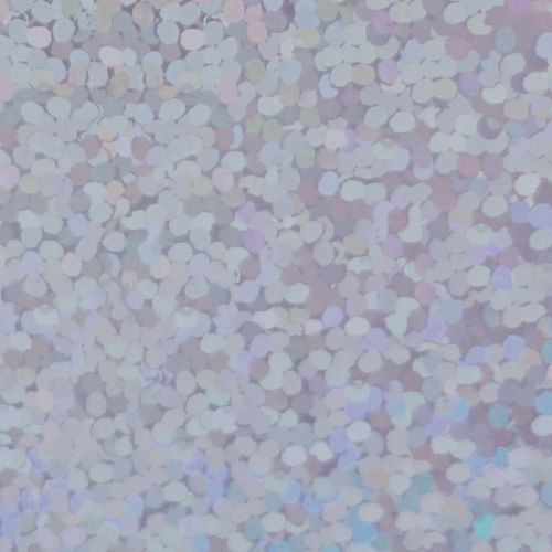 XVINYL Holographic Sparkle HTVGlitter Vinyl for Cricut (Silver)
