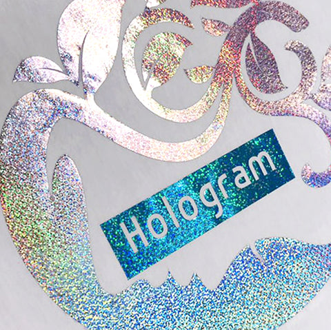 XVINYL Holographic Sparkle HTV - Heat Transfer Vinyl (Aqua), 12x10", 5 Sheets