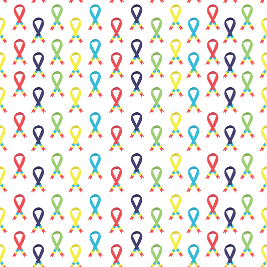 Craft HTV Pazzle/Autism Ribbon Prints