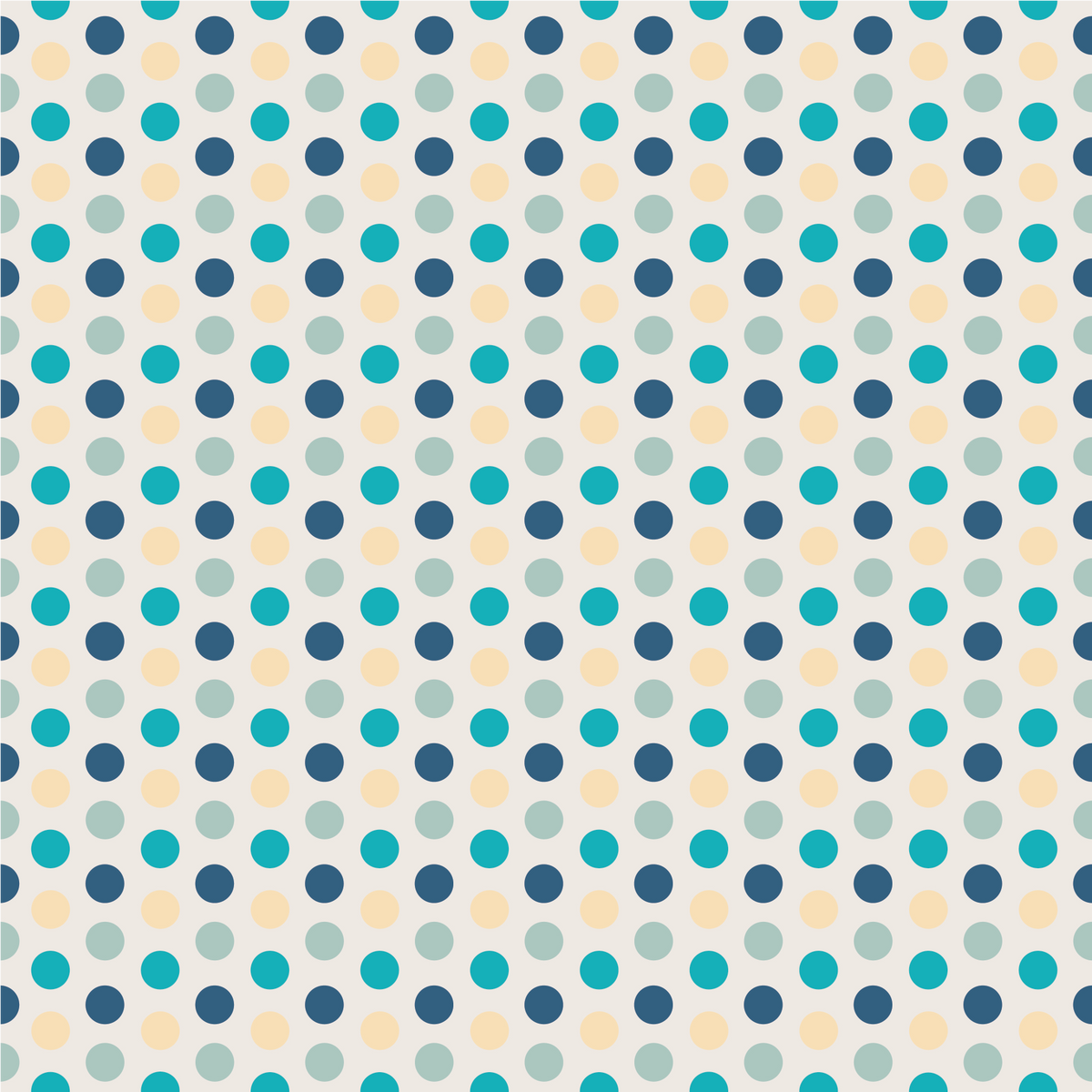 Beach Polka Dots Adhesive Vinyl