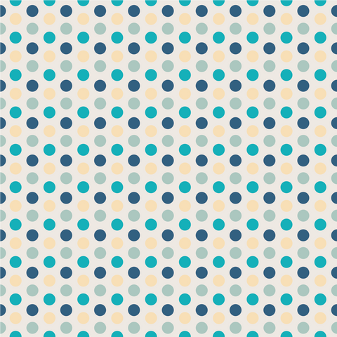 Beach Polka Dots Adhesive Vinyl