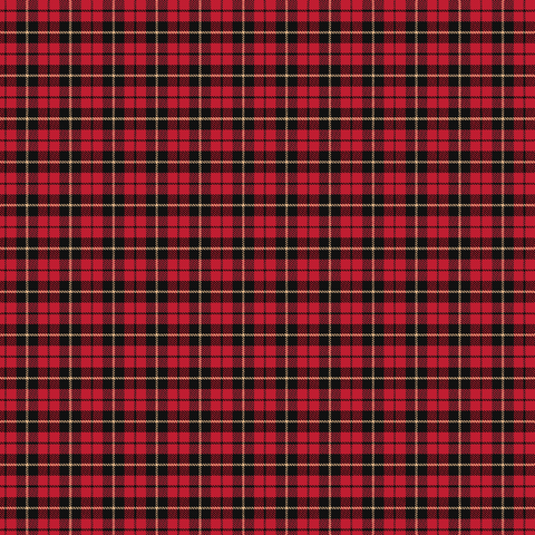 Christmas Plaid Adhesive Vinyl Pattern 2