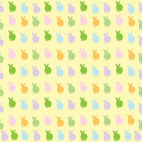 Craft HTV Easter Colorful Rabbits