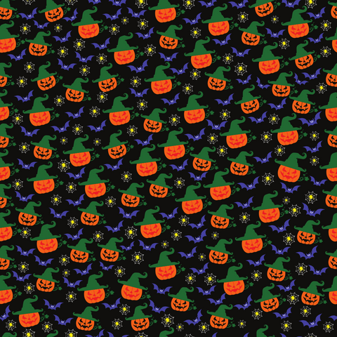 Craft HTV Jack - O' - Lantern Halloween Pattern 2