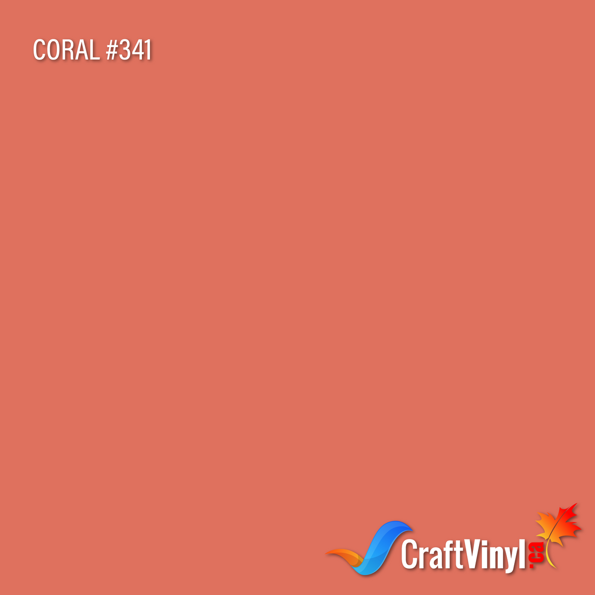 Oracal 651 Glossy Coral #341