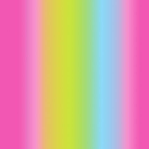 Craft HTV  Pink Unicorn Spectrum Pattern
