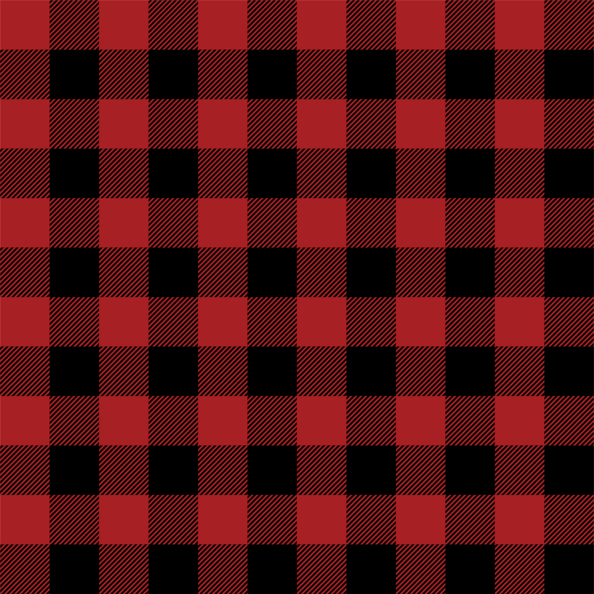 Craft HTV  Plaid Red Pattern