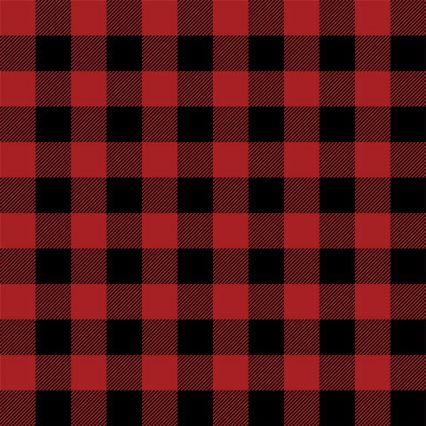 Craft HTV  Plaid Red Pattern