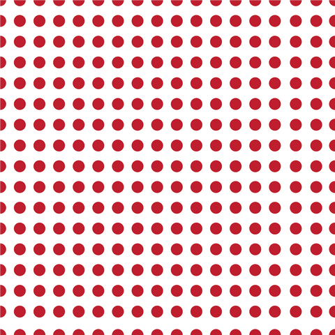 Craft HTV  Red Polka Dots Pattern