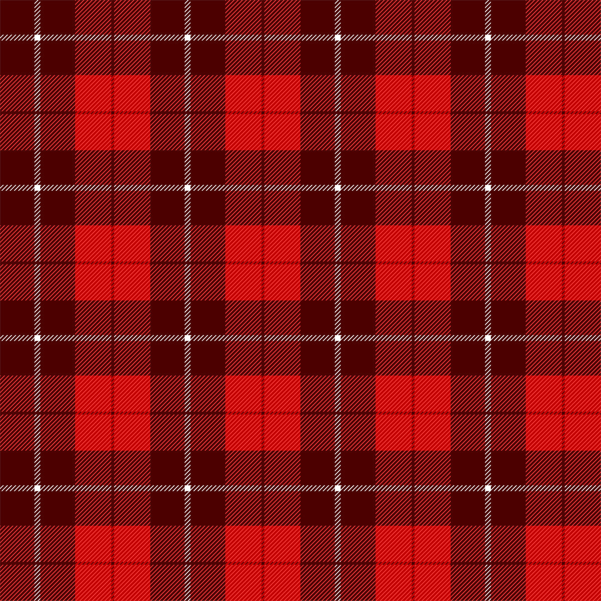 Plaid Red 2 Adhesive Vinyl