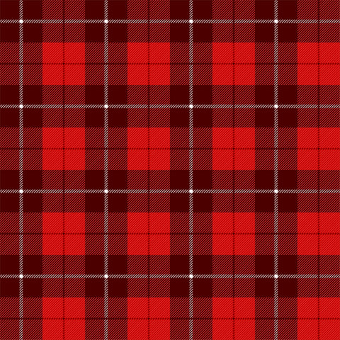 Plaid Red 2 Adhesive Vinyl