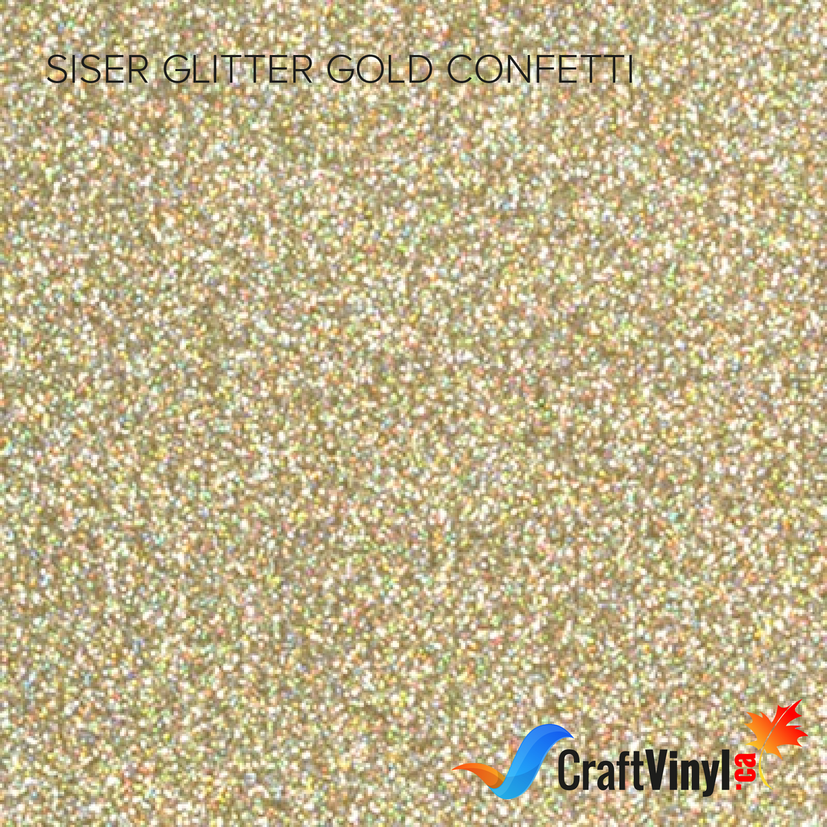 Siser Glitter Gold Confetti