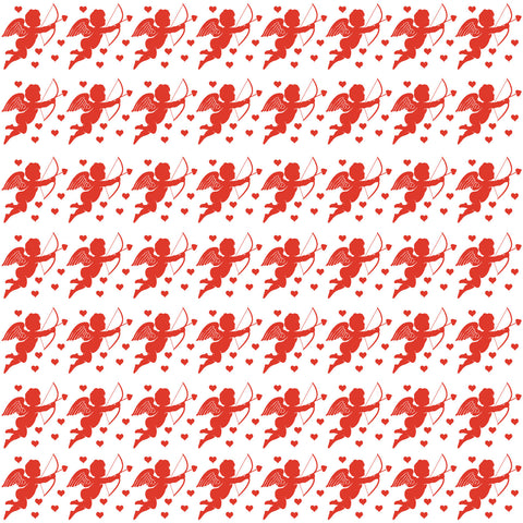 Cupid Valentine Adhesive Vinyl