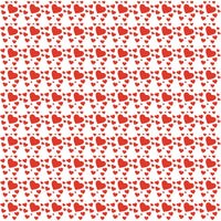Craft HTV  Hearts 3 Pattern