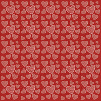Craft HTV   Red Hearts Pattern