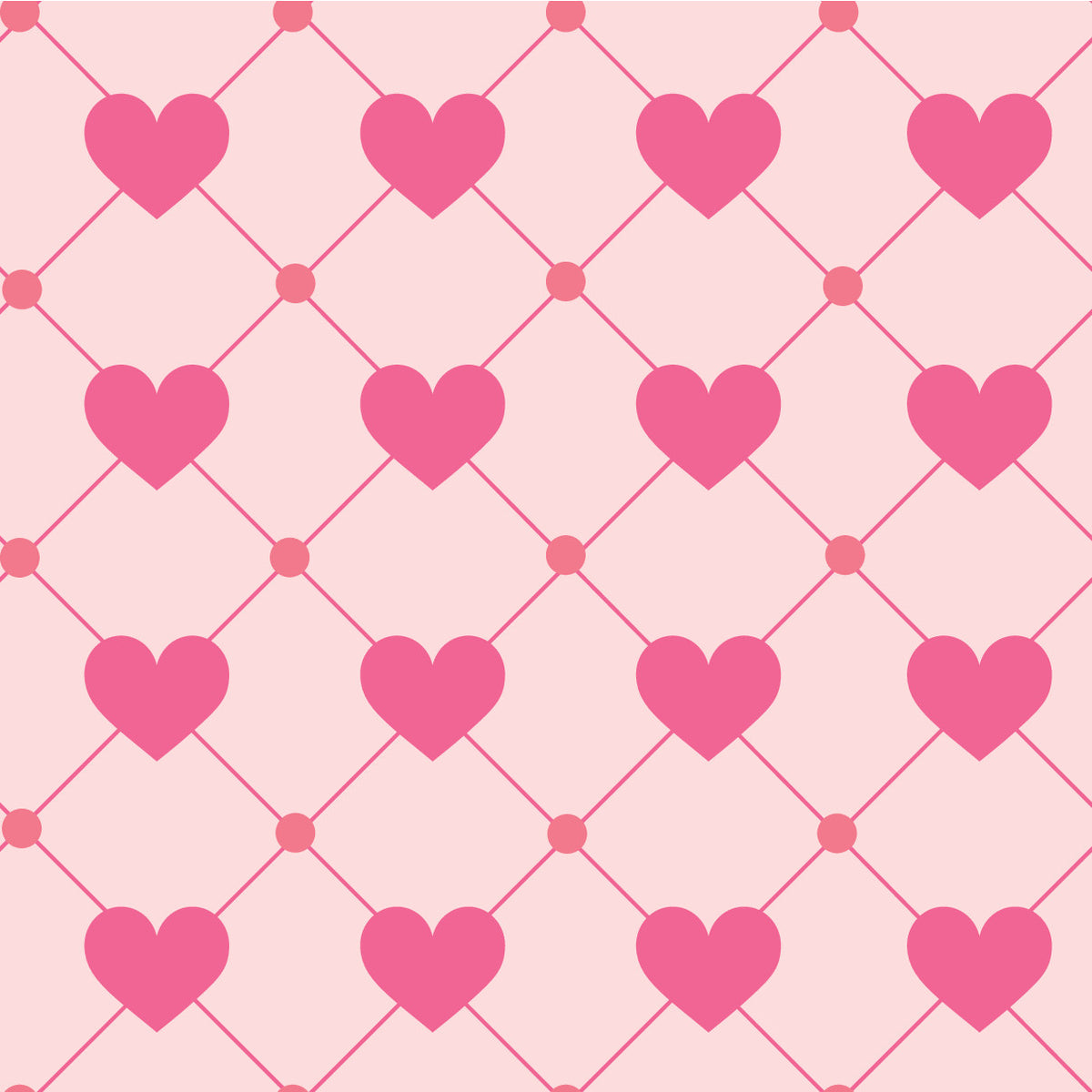Valentines Geometric Hearts Adhesive Vinyl #1