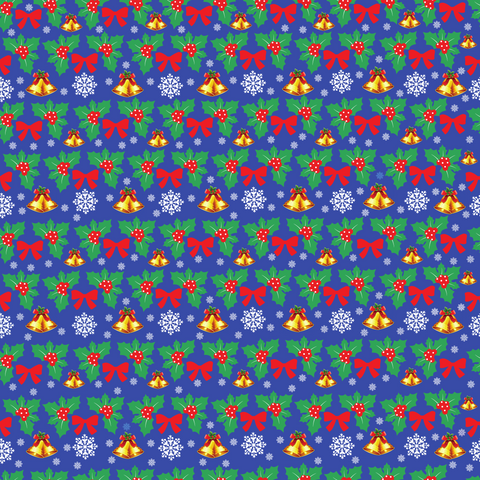 Christmas Bells  Adhesive Vinyl Pattern