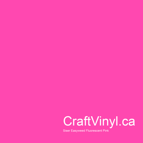 Siser Fluorescent Pink Easyweed 12"