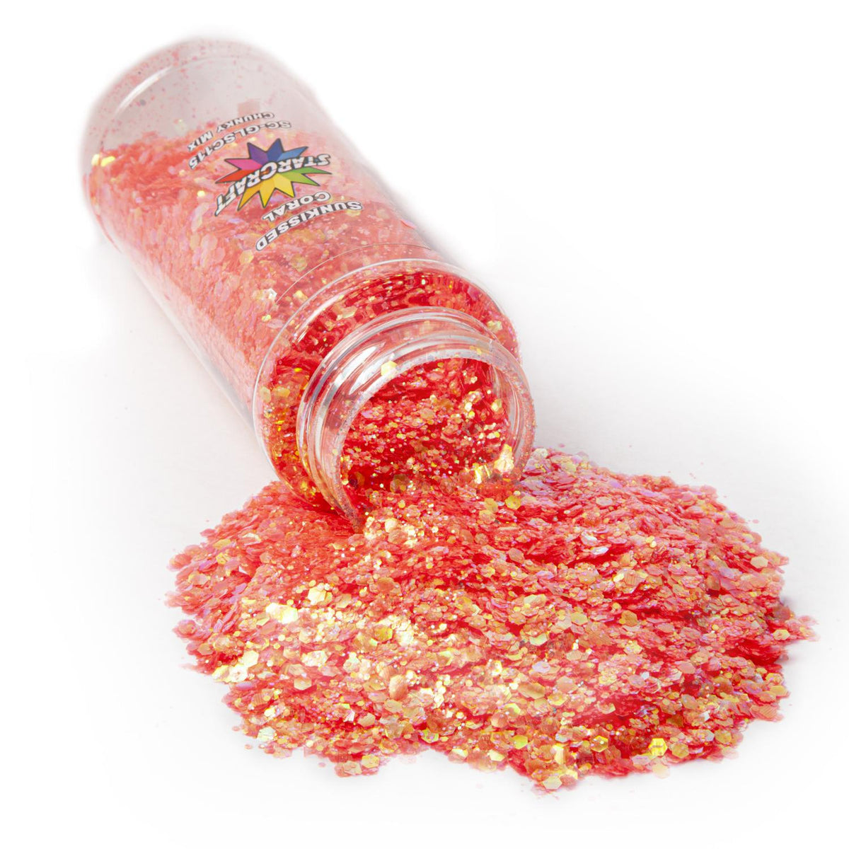 StarCraft Glitter - Chunky - Sunkissed Coral